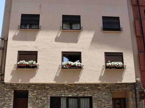 Μπαλκόνι ή βεράντα στο Acogedor Apartamento Rústico en Pirineos