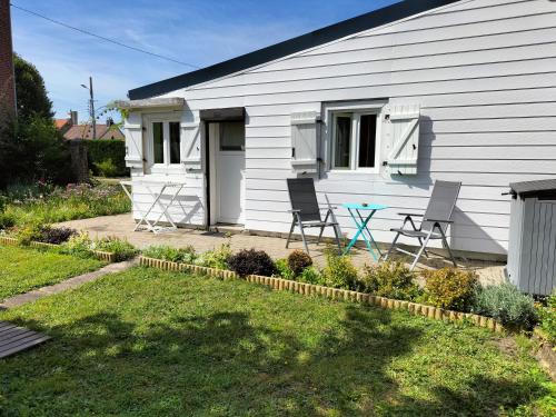 Zahrada ubytování Studio avec un jardin privatif sans vis-à-vis