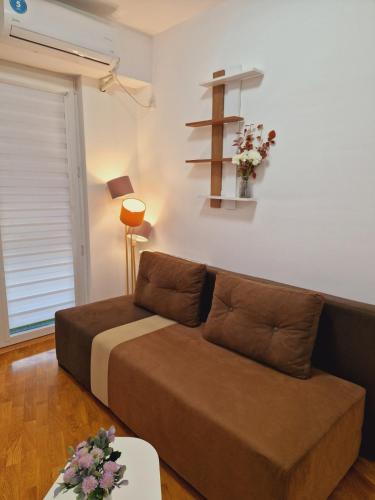 พื้นที่นั่งเล่นของ Kamche apartment