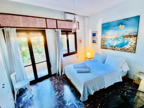 Posteľ alebo postele v izbe v ubytovaní Art Home
