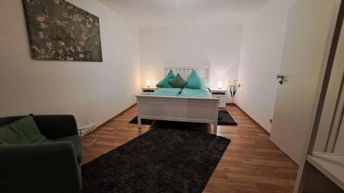 Cama o camas de una habitación en Cosy Retreat in Friolzheim