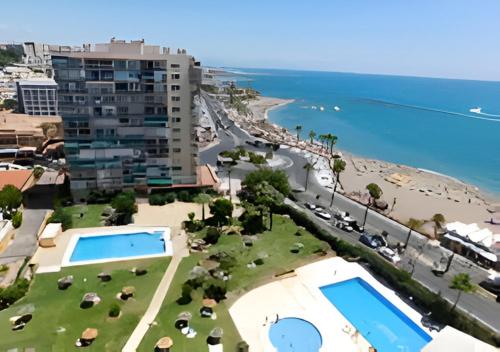 Estudio en residencial Los Maites, primera línea playa.