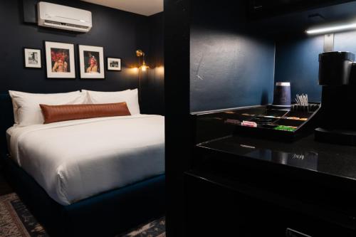 Katil atau katil-katil dalam bilik di The Hotel Melrose