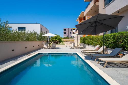 Sea Bay View apartment - Appartement avec piscine et magnifique vue sur mer