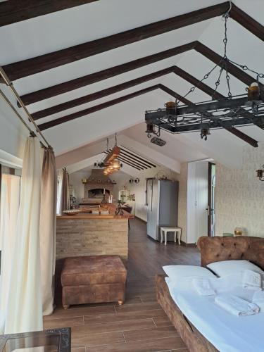 Postel nebo postele na pokoji v ubytování La Villa Casa
