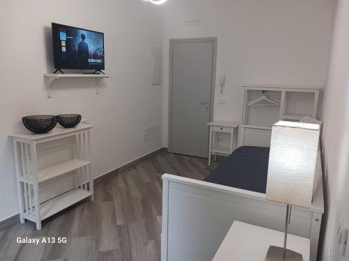 TV a/nebo společenská místnost v ubytování Casa Roró