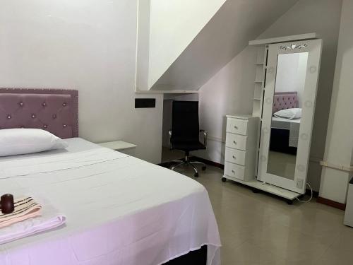 Postel nebo postele na pokoji v ubytování Apartamento con dos habitaciones