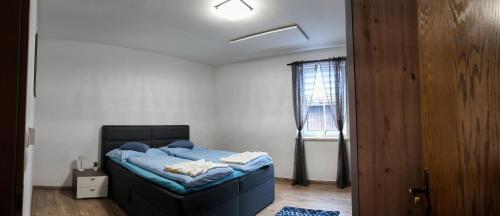 Postel nebo postele na pokoji v ubytování Wohnung pascal