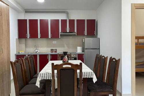 Kuchyň nebo kuchyňský kout v ubytování Silver Lake apartmant