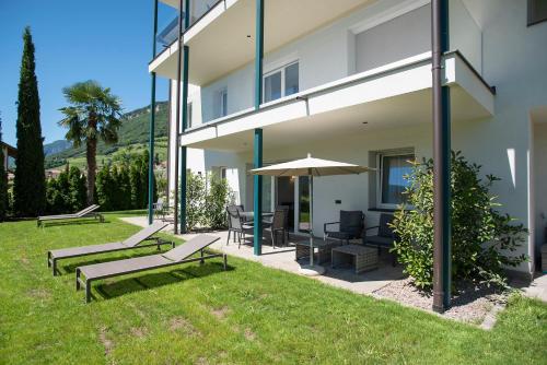 Κήπος έξω από το FELDHOF - Agri-apartment-suites
