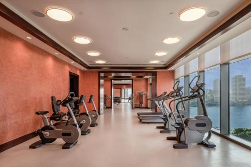 Fitness centrum a/nebo fitness zařízení v ubytování The St. Regis Cairo
