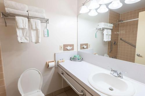 Ένα μπάνιο στο Fireside Inn & Suites Waterville