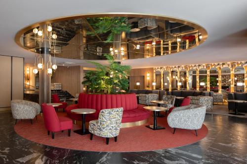 Posezení v ubytování Hotel Real del Rio