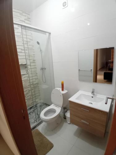 Koupelna v ubytování G&R Apart