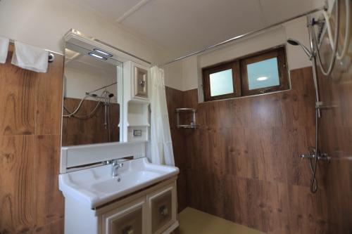 Koupelna v ubytování Cielo Residence
