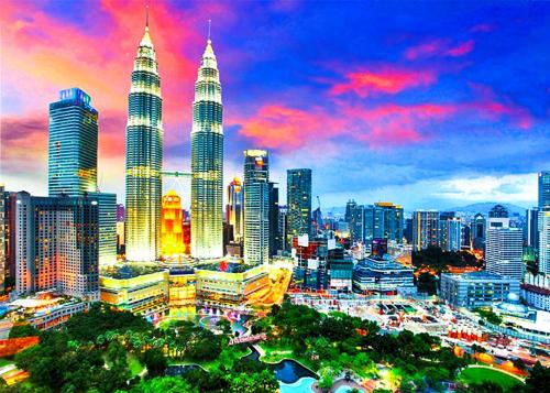 Nespecifikovaný výhled na destinaci Petaling Jaya nebo výhled na město při pohledu z hotelu