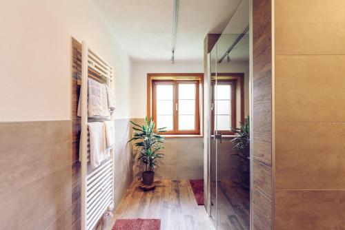 Koupelna v ubytování Haus Nr 39