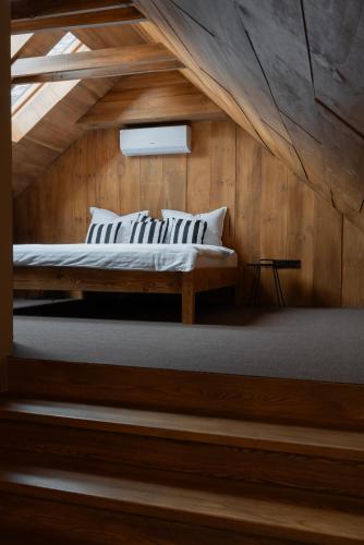 Cama o camas de una habitación en DOsTatek