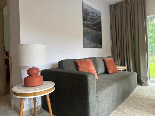 Posezení v ubytování Apartamenty Joy Me Łukęcin