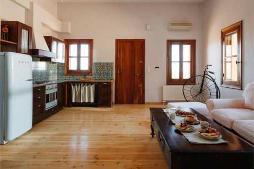 Η κουζίνα ή μικρή κουζίνα στο Terra Casa Private Villa in Aegina Island