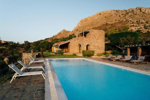 Πισίνα στο ή κοντά στο Terra Casa Private Villa in Aegina Island