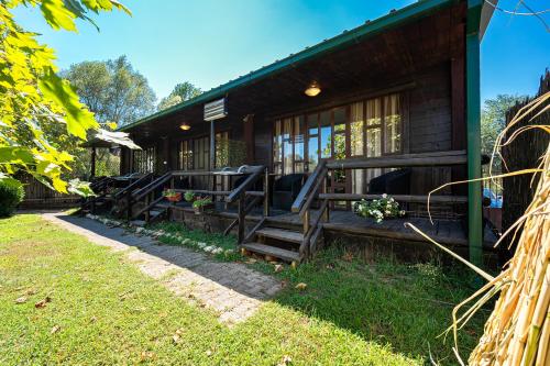 Zahrada ubytování Apartments Obala