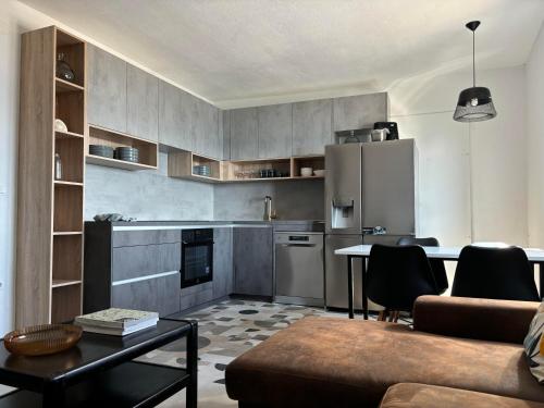 Kuchyň nebo kuchyňský kout v ubytování Apartments Šimun