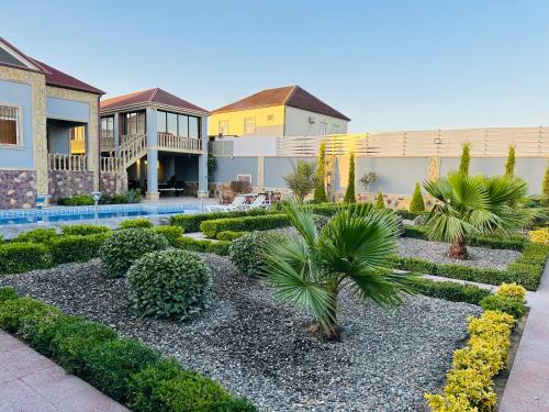 Zahrada ubytování Villa Baku