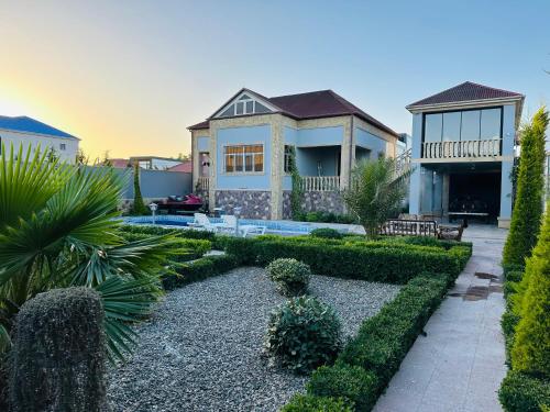 Zahrada ubytování Villa Baku