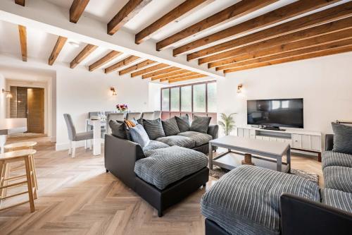 Posezení v ubytování Host & Stay - Fender Cottage