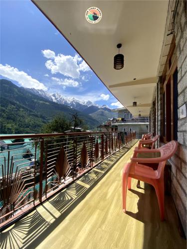 Paisaje cerca de este albergue