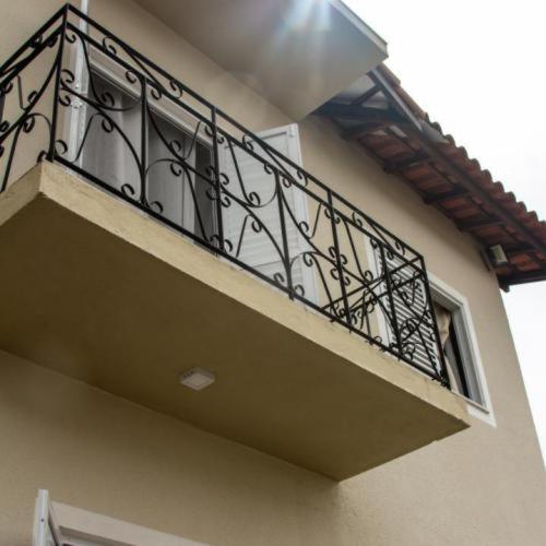 Ein Balkon oder eine Terrasse in der Unterkunft Apart Sol Nascente