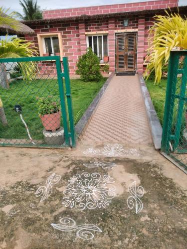 Κήπος έξω από το Sivarama garden resort 5star stay , swimming pool,8 BHK , bheemili beach road Bheemunipatam