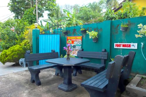 Jardín al aire libre en Village Star Rest-Mirissa