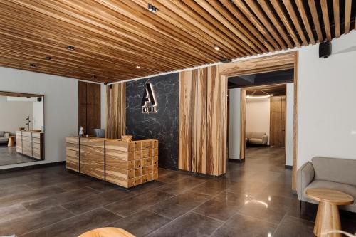 Zona de estar de A Hotel by Apartel