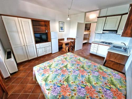 Una cocina o zona de cocina en Al Barcoco