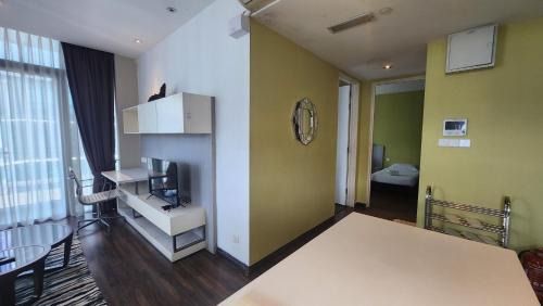 Ένα ή περισσότερα κρεβάτια σε δωμάτιο στο My Misto Homestay, Riverson Soho
