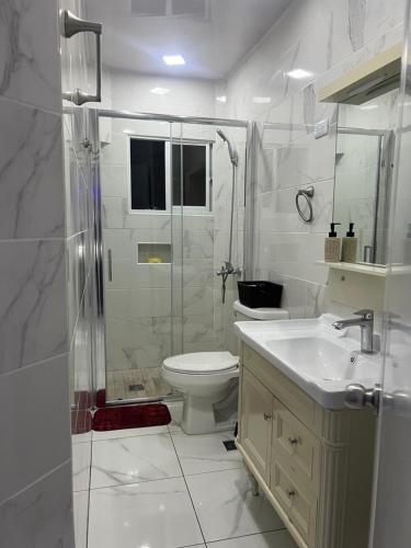Koupelna v ubytování Bello y acogedor Apartamento