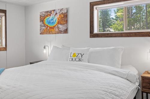 Lazy Duck Innにあるベッド