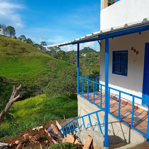 Paisaje cerca of this country house