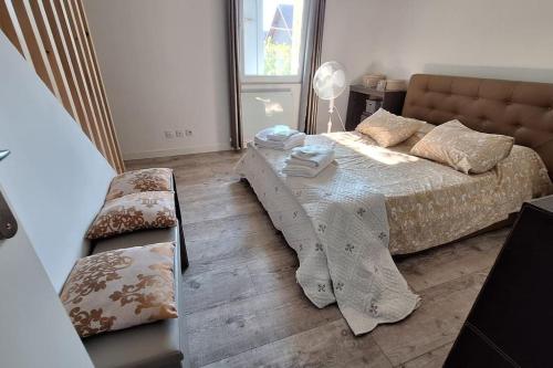 Le triplex de Sergioにあるベッド