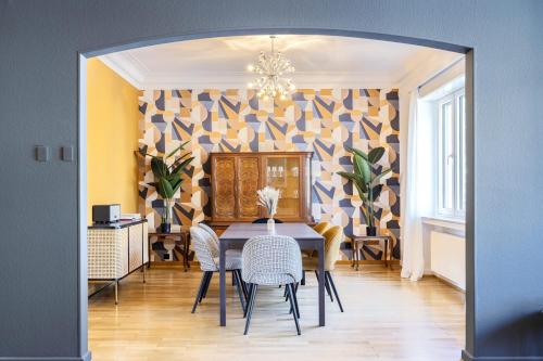Elegant 1BR Retreat with Patio Near Kirchberg