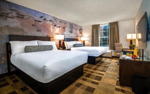 Ένα ή περισσότερα κρεβάτια σε δωμάτιο στο Buffalo Bills Resort & Casino