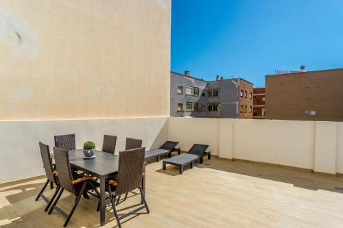 Balkón nebo terasa v ubytování HE Mar Menor