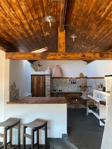 Η κουζίνα ή μικρή κουζίνα στο Agriturismo Colline Morghetta