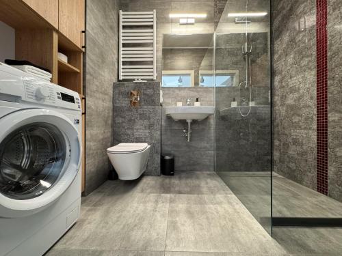 Kúpeľňa v ubytovaní Apartamenty Mieczysława Gorzki