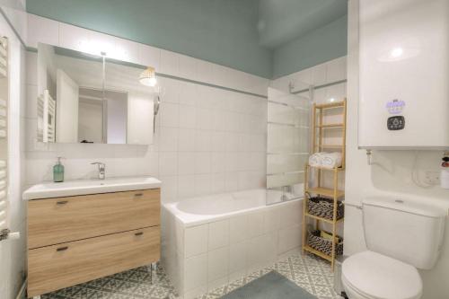 Photo de la galerie de l'établissement Loft avec mezzanine au coeur du 3ème, Lyon, à Lyon