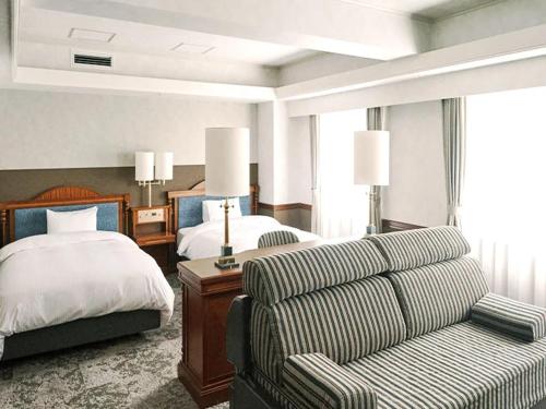 Posezení v ubytování Prince Smart Inn Nagoya Sakae