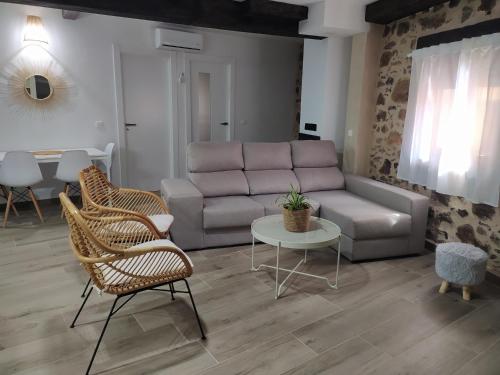 Posezení v ubytování Apartamento turístico Qué será, será