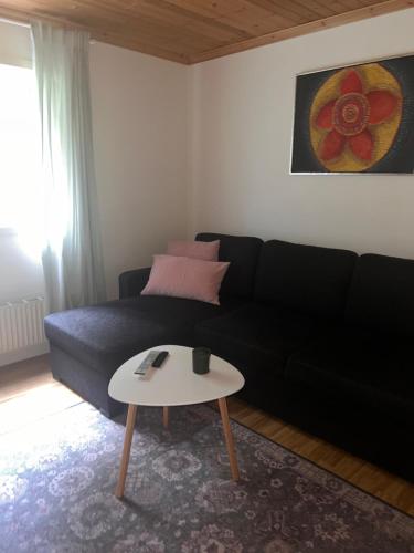 Posezení v ubytování Apartment in Simontorp